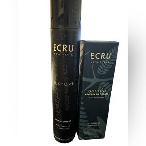 Ecru New York Hair Styling Set Bundle of 2 BB CREAM & DRY SHAMPOO full size NEW
